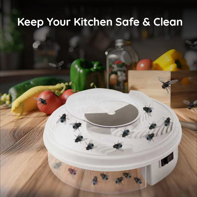 USB Powered Silent Fly Trap Indoor Insect Catcher