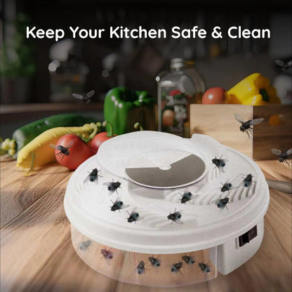USB Powered Silent Fly Trap Indoor Insect Catcher