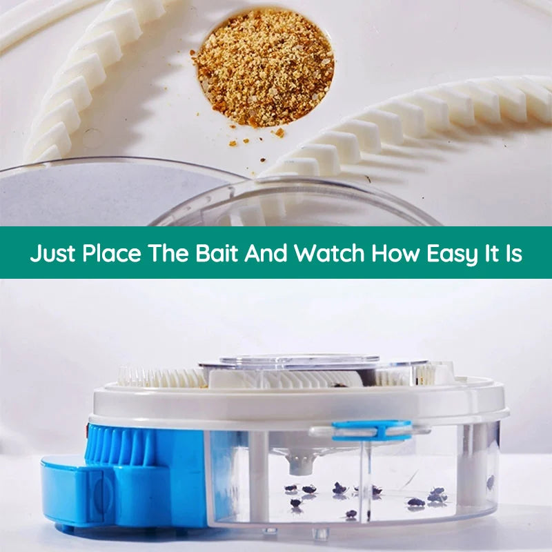 USB Powered Silent Fly Trap Indoor Insect Catcher