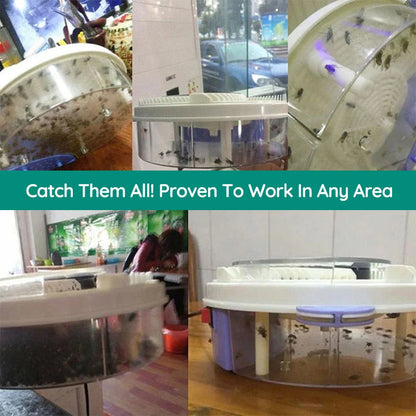 USB Powered Silent Fly Trap Indoor Insect Catcher