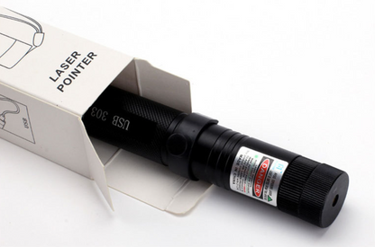 USB Rechargeable Adjustable Aluminum Laser Pointer