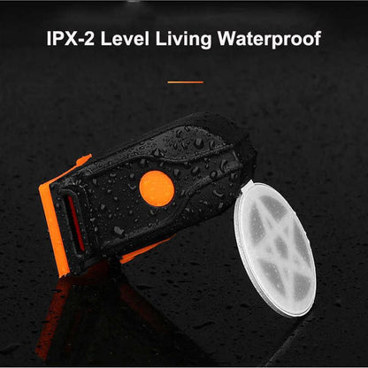 USB Rechargeable Bicycle Tail Light with 5 Lighting Modes