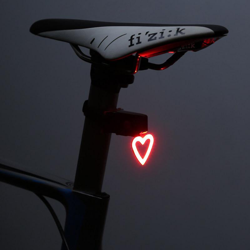 USB Rechargeable Bicycle Tail Light with 5 Lighting Modes