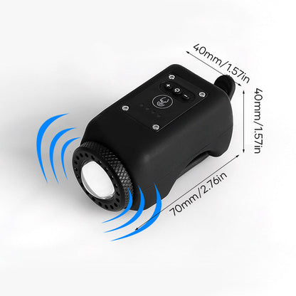 USB Rechargeable Bike Light and Electronic Horn