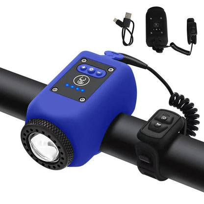 USB Rechargeable Bike Light and Electronic Horn