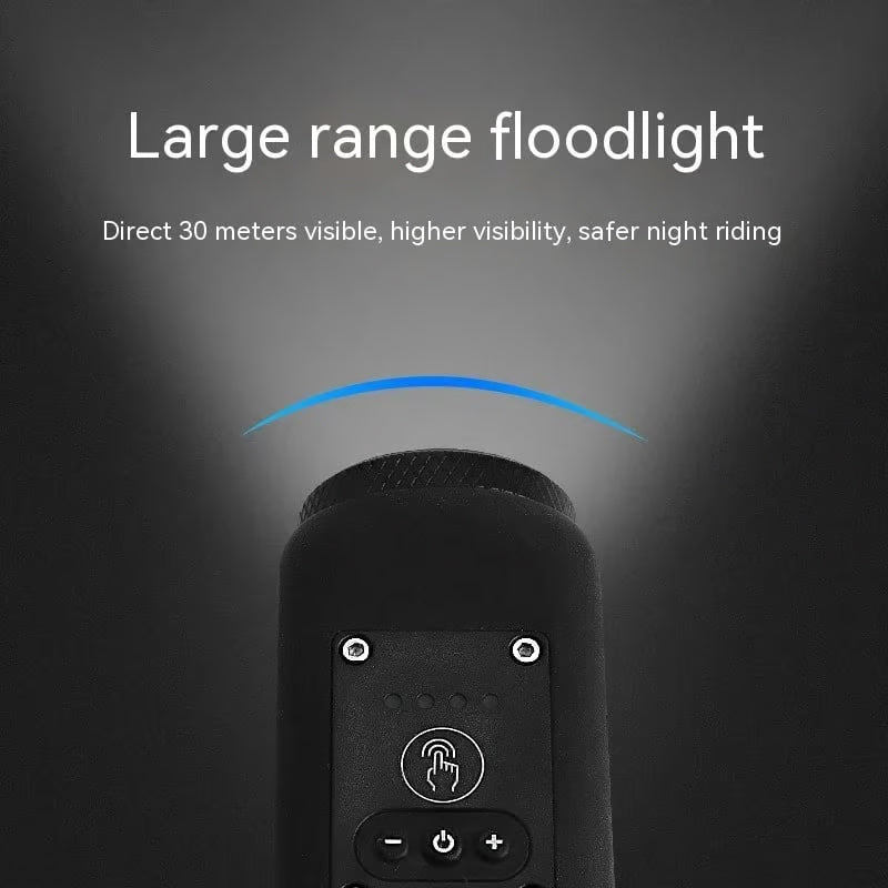 USB Rechargeable Bike Light and Electronic Horn
