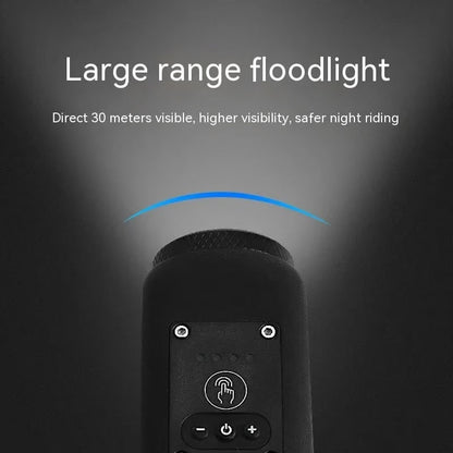 USB Rechargeable Bike Light and Electronic Horn
