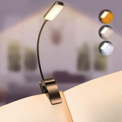 USB Rechargeable Clip-On Reading Light with 9 LEDs