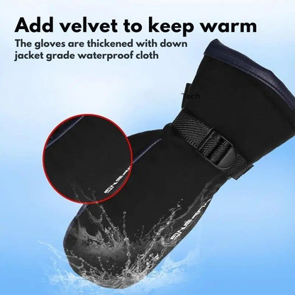 USB Rechargeable Heated Gloves with Dual Side Warmth