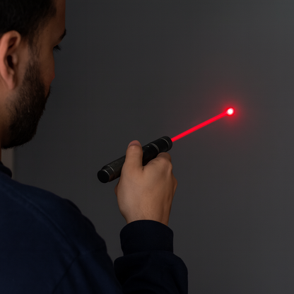 USB Rechargeable Long Range Laser Pointer with Adjustable Focus