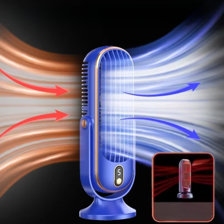 USB Rechargeable Portable Desktop Fan with High Airflow