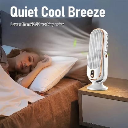 USB Rechargeable Portable Desktop Fan with High Airflow