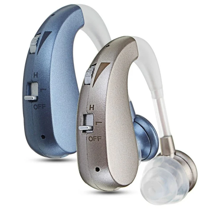 USB Rechargeable Sound Amplifier Earbuds with Bluetooth