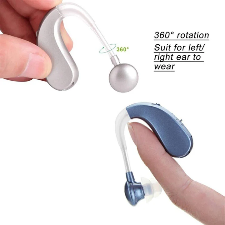 USB Rechargeable Sound Amplifier Earbuds with Bluetooth