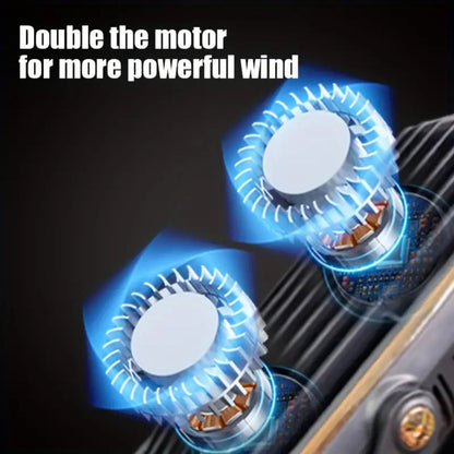 USB Rechargeable Ultra Quiet Desktop Cooling Fan