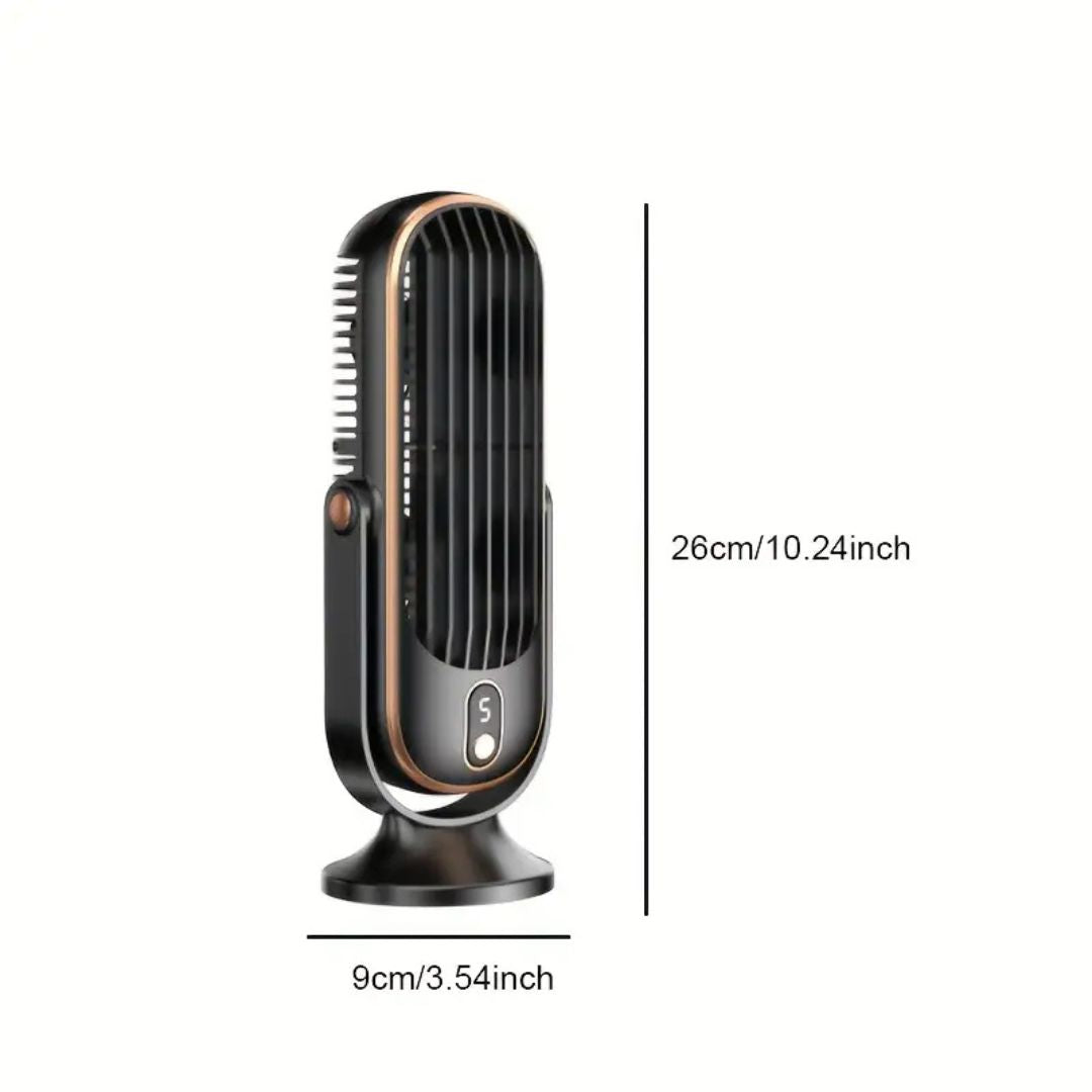 USB Rechargeable Ultra Quiet Desktop Cooling Fan