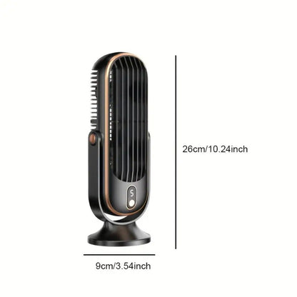 USB Rechargeable Ultra Quiet Desktop Cooling Fan