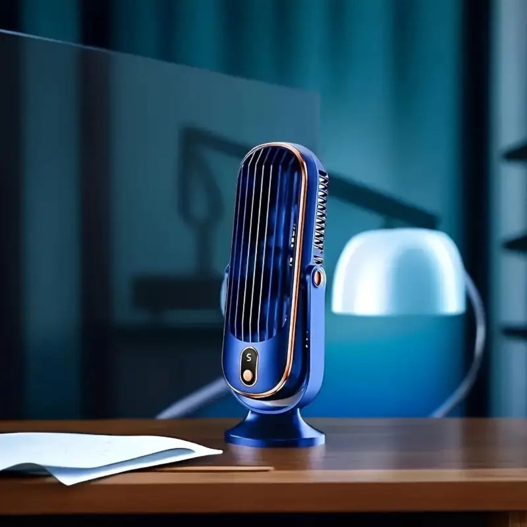 USB Rechargeable Ultra Quiet Desktop Cooling Fan