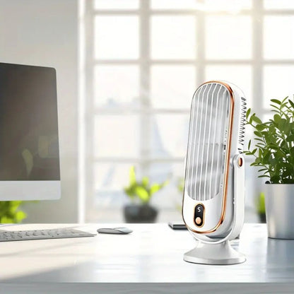 USB Rechargeable Ultra Quiet Desktop Cooling Fan