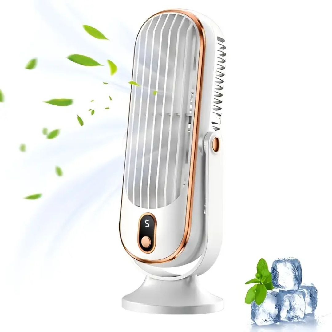 USB Rechargeable Ultra Quiet Desktop Cooling Fan