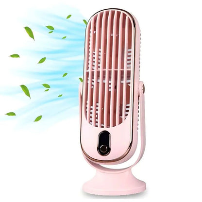 USB Rechargeable Ultra Quiet Desktop Cooling Fan