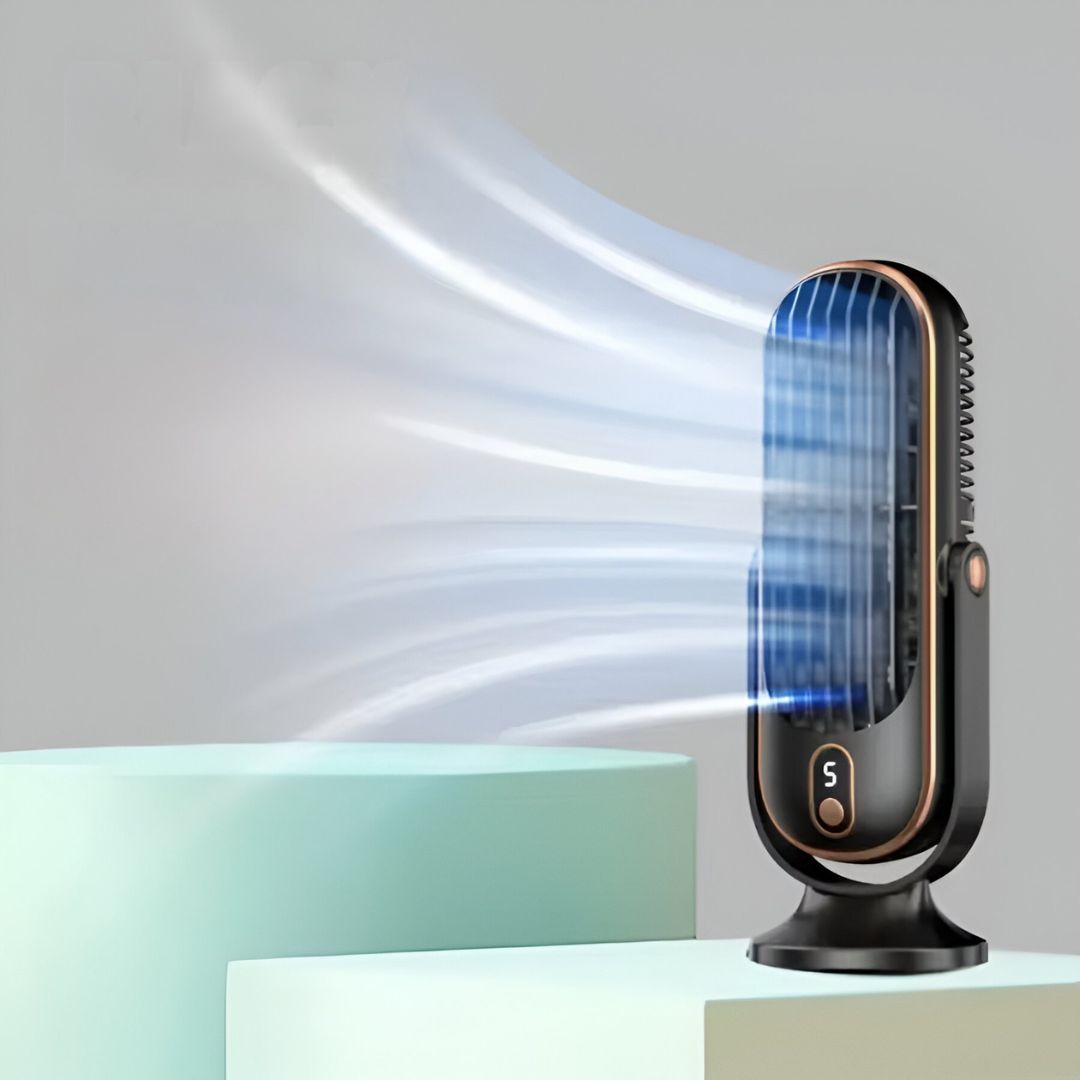 USB Rechargeable Ultra Quiet Desktop Cooling Fan