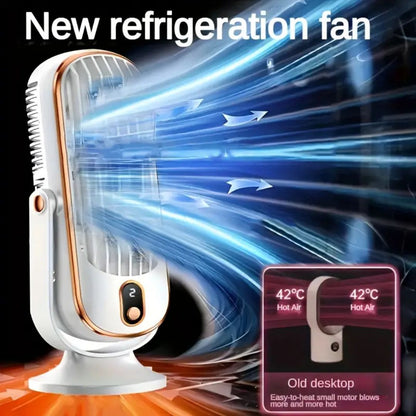 USB Rechargeable Ultra Quiet Desktop Cooling Fan