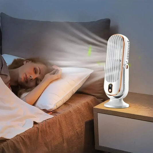 USB Rechargeable Ultra Quiet Desktop Cooling Fan