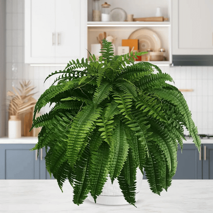 UV Resistant Artificial Boston Fern Outdoor Greenery