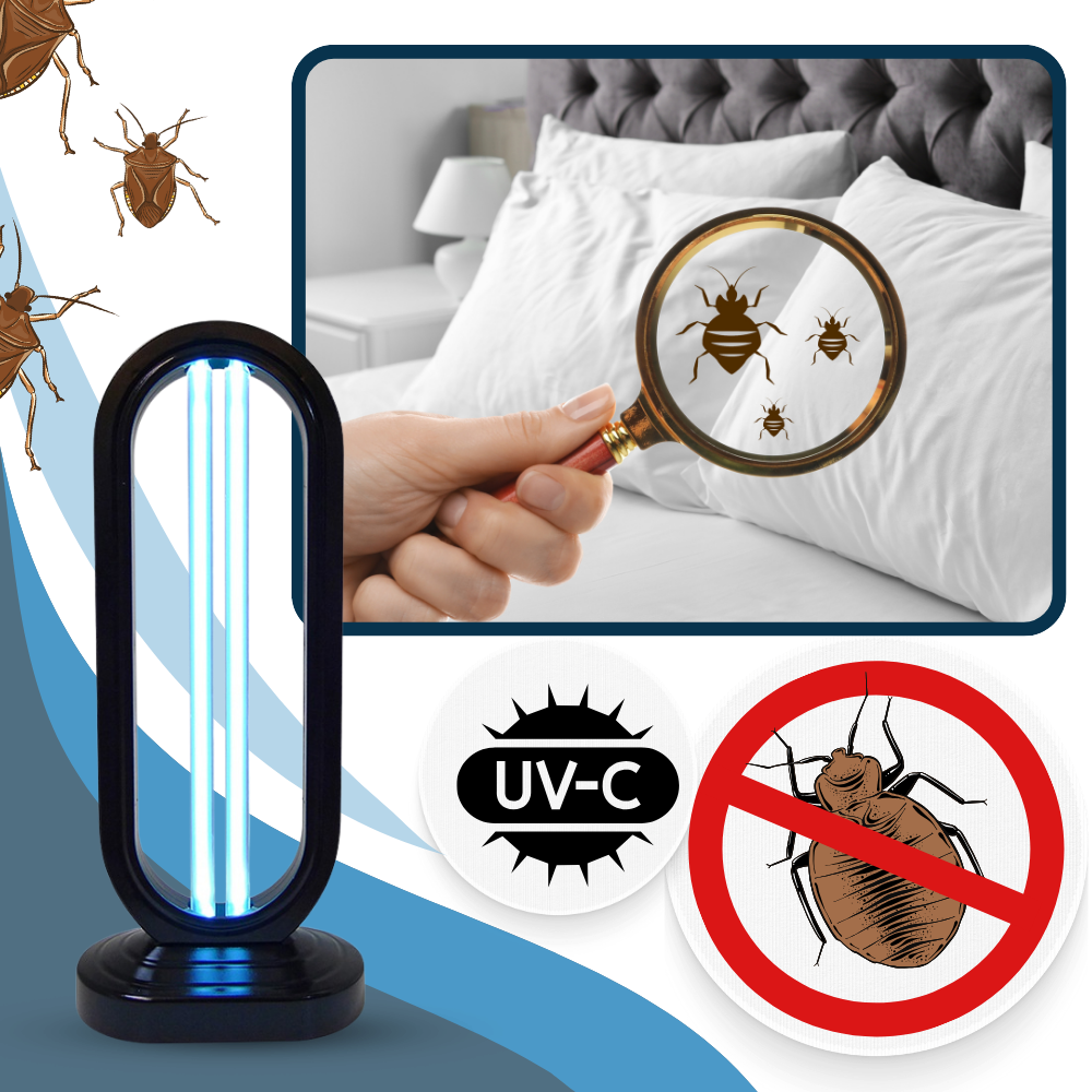 UV Sanitizing Lamp for Home Travel and Multi Surface Use