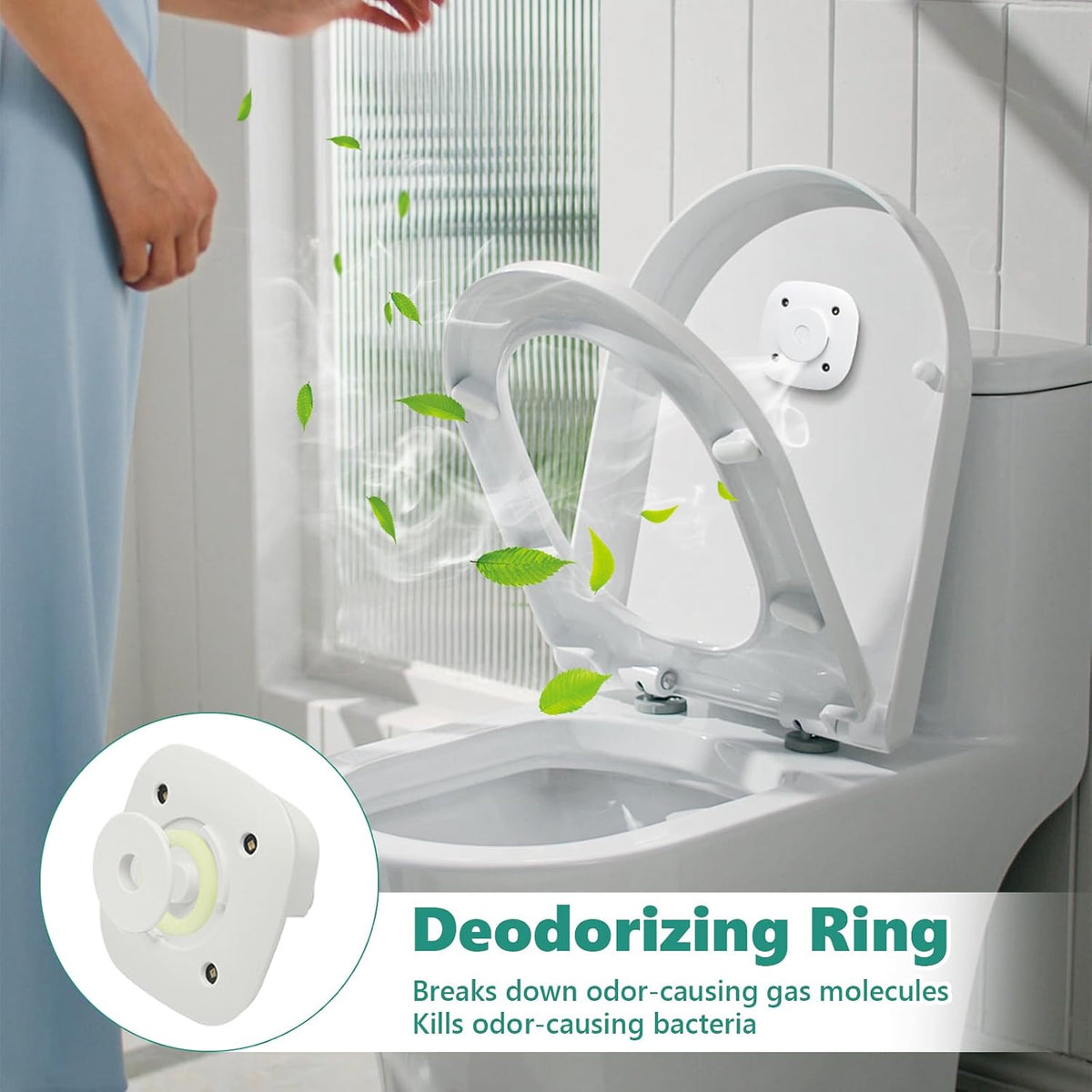 UV Toilet Sterilization Lamp Automatic Bathroom Sanitizer