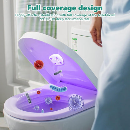 UV Toilet Sterilization Lamp Automatic Bathroom Sanitizer