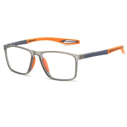 Ultra Light Blue Light Blocking Progressive Reading Glasses Titanium Frame Anti Glare Computer Eyewear Daily Vision Support