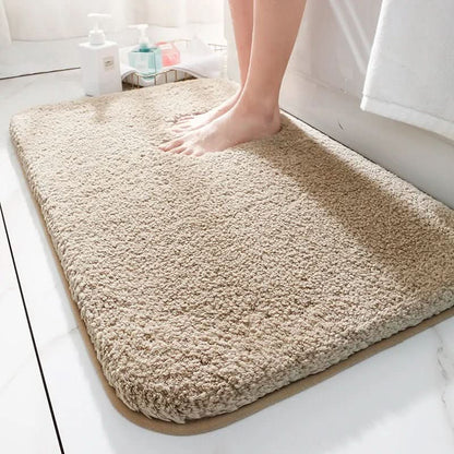 Ultra Soft Thick Microfiber Non Slip Bath Mat