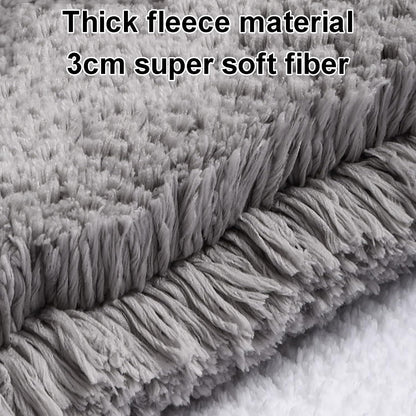Ultra Soft Thick Microfiber Non Slip Bath Mat