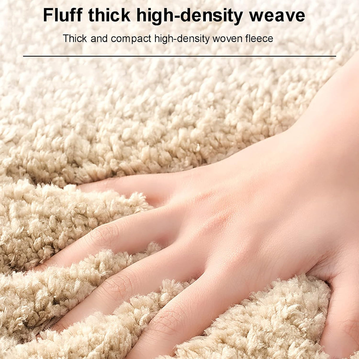 Ultra Soft Thick Microfiber Non Slip Bath Mat
