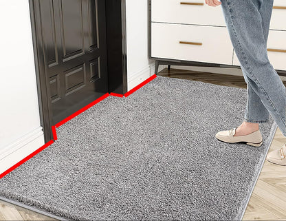 Ultra Soft Thick Microfiber Non Slip Bath Mat