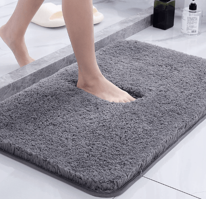 Ultra Soft Thick Microfiber Non Slip Bath Mat