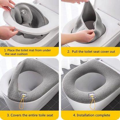 Ultra Thick Soft Toilet Seat Cover
