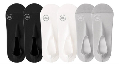 Ultra Thin No Show Liner Socks with Non Slip Grip
