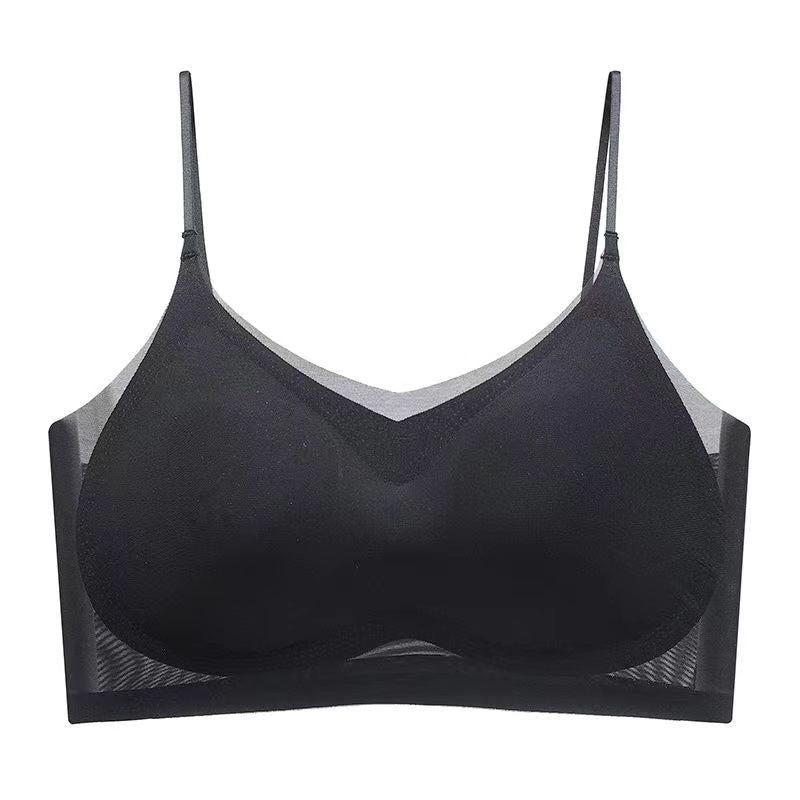 Ultra Thin Seamless Ice Silk Cooling Bra