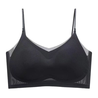 Ultra Thin Seamless Ice Silk Cooling Bra
