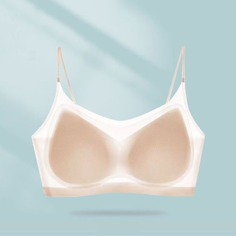 Ultra Thin Seamless Ice Silk Cooling Bra