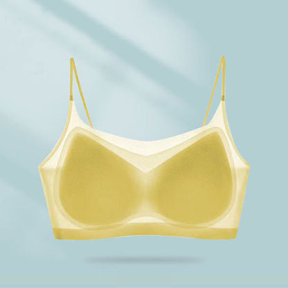 Ultra Thin Seamless Ice Silk Cooling Bra