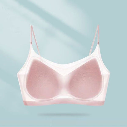 Ultra Thin Seamless Ice Silk Cooling Bra