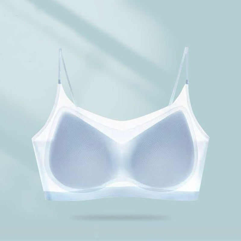 Ultra Thin Seamless Ice Silk Cooling Bra