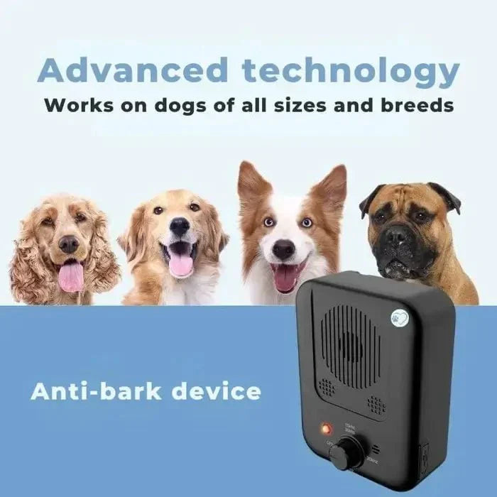 Ultrasonic Anti Barking Device Outdoor Indoor Dog Bark Control