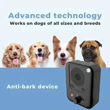 Ultrasonic Anti Barking Device Outdoor Indoor Dog Bark Control