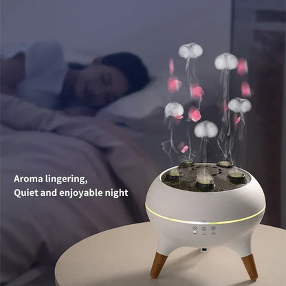 Ultrasonic Aroma Humidifier with LED Mist Light