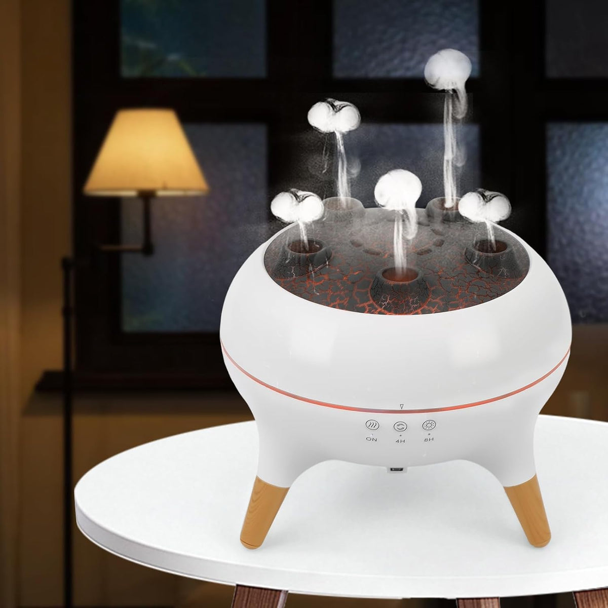 Ultrasonic Aroma Humidifier with LED Mist Light